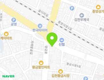 경상북도 김천시 양금로 264 (황금동) 지도