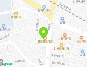 경상북도 김천시 양금로 255-1 (황금동) 지도