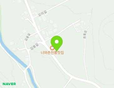 경상북도 문경시 산북면 김용길 200 (단독주택(너와촌)) 지도