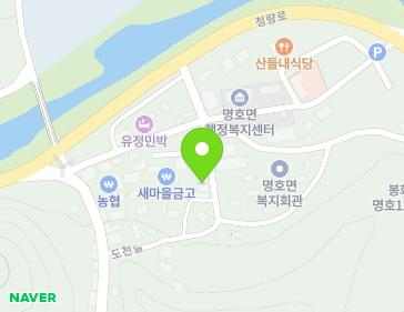 경상북도 봉화군 명호면 도천길 15-3 (명호침례교회) 지도