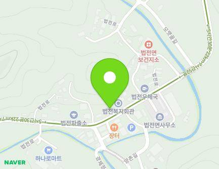 경상북도 봉화군 법전면 법전로 93-1 (마을회관) 지도