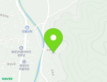 경상북도 봉화군 봉성면 상운로 812-5 지도