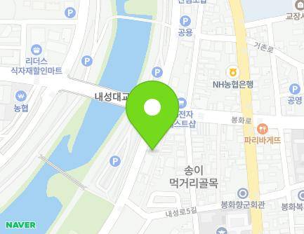 경상북도 봉화군 봉화읍 내성천1길 76-1 (봉화군새마을회관) 지도