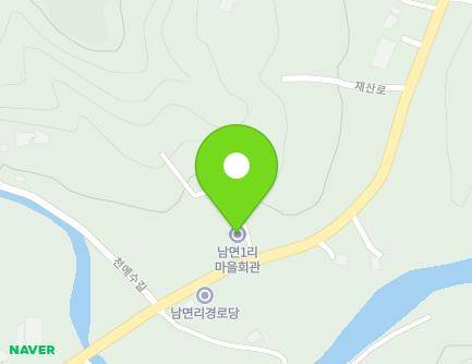 경상북도 봉화군 재산면 재산로 137-3 (남면리마을회관) 지도