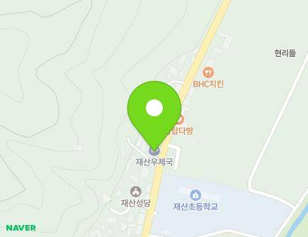 경상북도 봉화군 재산면 재산로 521 (재산우체국) 지도