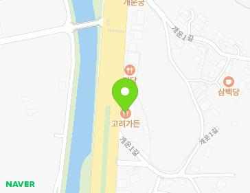 경상북도 상주시 경상대로 2868 (개운동) 경상북도 상주시 경상대로 2868 (개운동) 지도