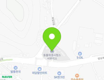 경상북도 상주시 영남제일로 1276 (외답동, 경상북도가축위생시험소서부지소) 지도