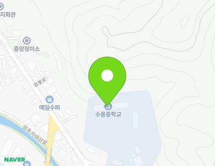 경상북도 성주군 수륜면 참별로 888 (수륜중학교) 지도