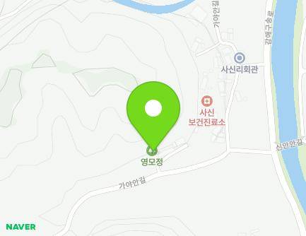 경상북도 안동시 녹전면 가야안길 5-24 (영모정) 지도