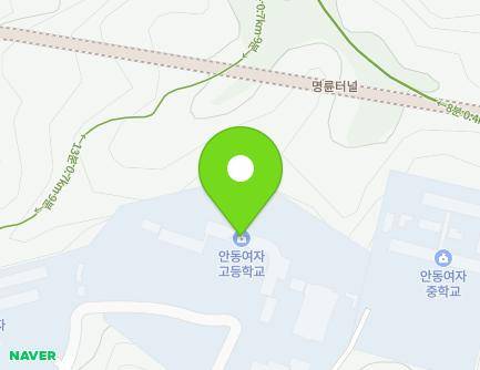 경상북도 안동시 법상윗3길 32 (법상동, 안동여자고등학교) 지도