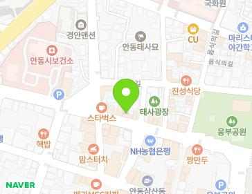 경상북도 안동시 서동문로 177 (삼산동) 지도
