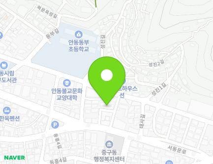 경상북도 안동시 태사길 126-4 (신세동, 신흥빌라) 지도