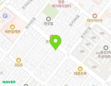 경상북도 안동시 전거리2길 42 (용상동) 지도