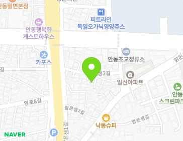경상북도 안동시 맑은샘3길 21-4 (천리동) 경상북도 안동시 맑은샘3길 21-4 (천리동) 지도