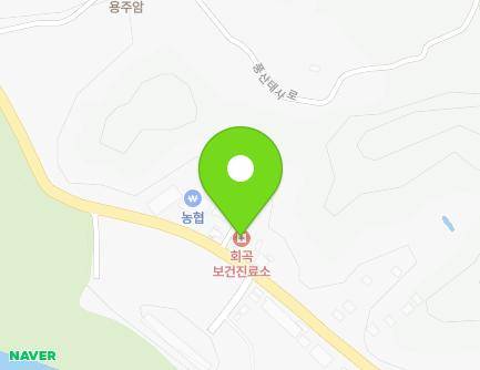 경상북도 안동시 풍산읍 풍산태사로 1703-2 (회곡보건진료소) 지도