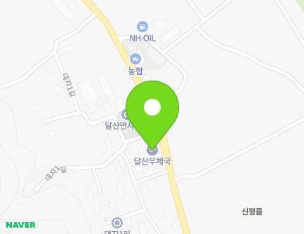 경상북도 영덕군 달산면 팔각산로 1825 (달산우체국) 지도