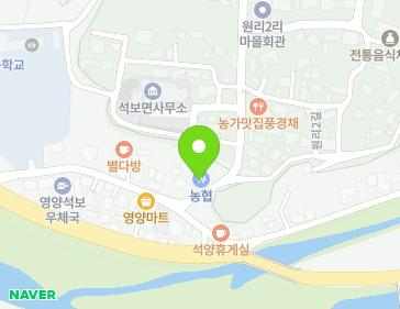 경상북도 영양군 석보면 원리길 19 (남영양농협석보지점) 지도