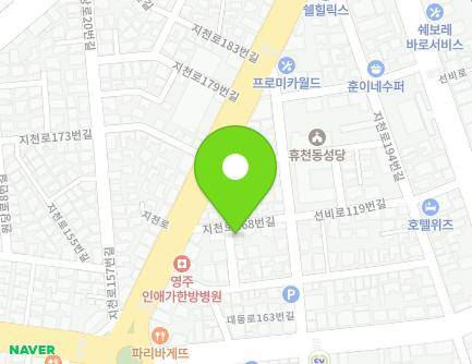 경상북도 영주시 지천로164번길 11-8 (가흥동) 지도