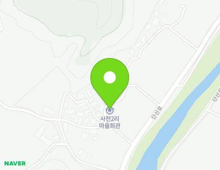 경상북도 영주시 단산면 단산로285번길 6 (사천2리경로당&마을회관) 지도