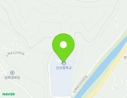 경상북도 영주시 단산면 소백로3255번길 6 (단산중학교) 지도