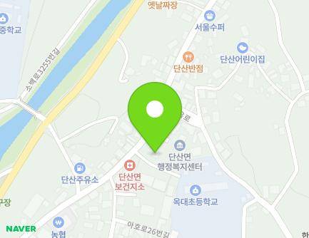 경상북도 영주시 단산면 옥대로 34 (영주경찰서단산치안센터) 지도