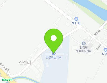 경상북도 영주시 안정면 용주로 1414 (안정초등학교) 지도