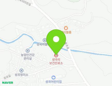 경상북도 영주시 장수면 용주로 483 (성곡보건지소) 지도