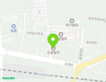 경상북도 영주시 풍기읍 금계로 10 (인삼빌라) 경상북도 영주시 풍기읍 금계로 10 (인삼빌라) 지도