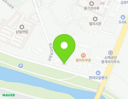 경상북도 영주시 풍기읍 남원로 14 지도