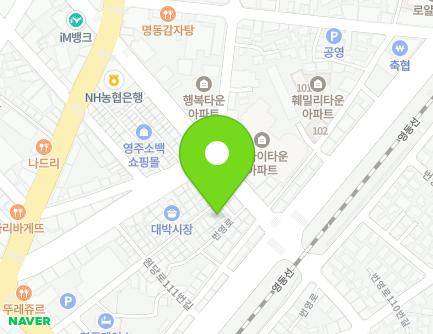 경상북도 영주시 구성로330번길 40 (하망동) 지도