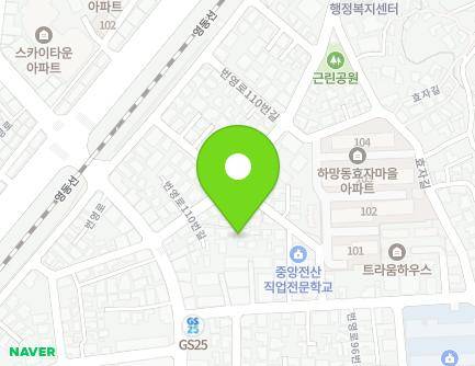 경상북도 영주시 번영로102번길 25-25 (하망동) 지도