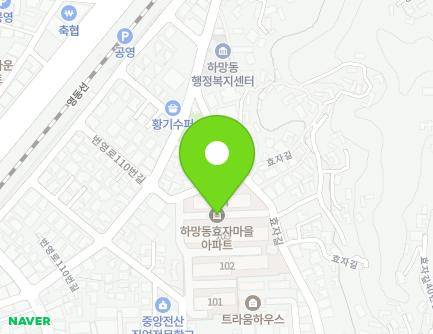 경상북도 영주시 번영로102번길 25-10 (하망동, 효자마을아파트) 지도