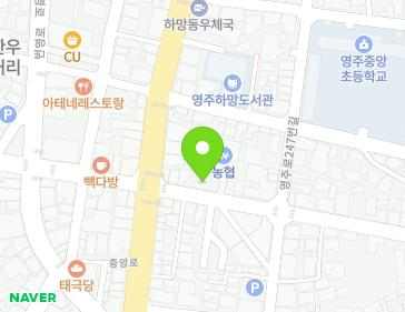 경상북도 영주시 영주로 241 (하망동, 청정골식당) 지도