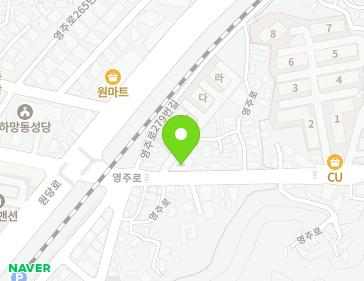 경상북도 영주시 영주로 283 (하망동, 로얄빌라) 지도