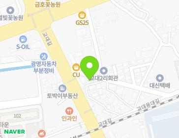 경상북도 영천시 금호읍 교대용대길 6 지도