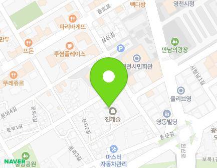 경상북도 영천시 문외3길 42 (문외동, 진케슬) 지도