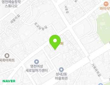경상북도 영천시 서문길 76 (성내동, 화승그랜드파크) 경상북도 영천시 서문길 76 (성내동, 화승그랜드파크) 지도