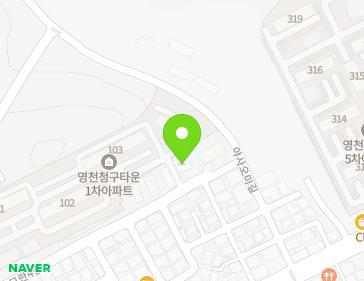 경상북도 영천시 모란4길 43 (야사동, 유림빌라) 지도