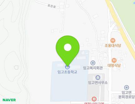 경상북도 영천시 임고면 포은로 491-2 (임고초등학교) 지도