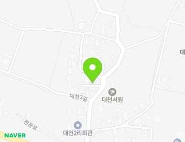 경상북도 영천시 화남면 대천2길 19-1 지도