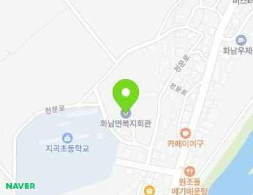 경상북도 영천시 화남면 천문로 1597-12 (화남면복지회관) 지도