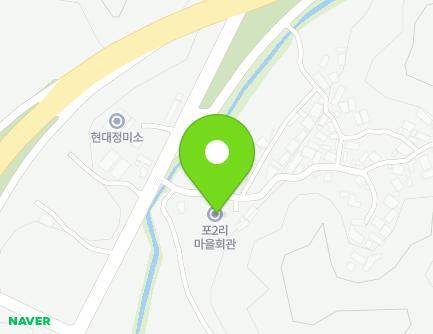 경상북도 예천군 감천면 농바우길 6 (포2리마을회관) 지도