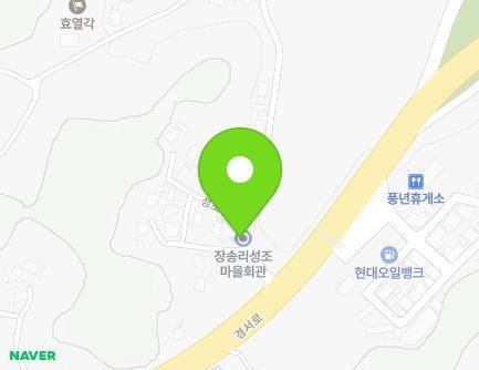 경상북도 예천군 개포면 성조길 5 (장송리성조마을회관) 지도