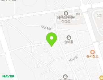 경상북도 예천군 예천읍 대심1길 67-3 (새천년빌라) 지도