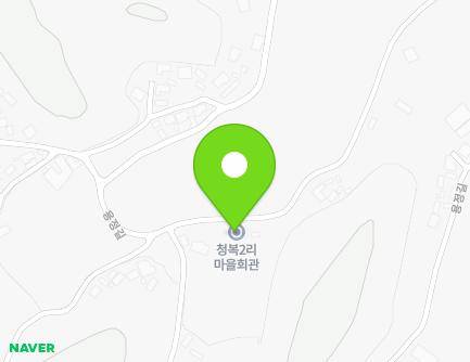 경상북도 예천군 예천읍 용정길 45 (청복2리마을회관) 지도