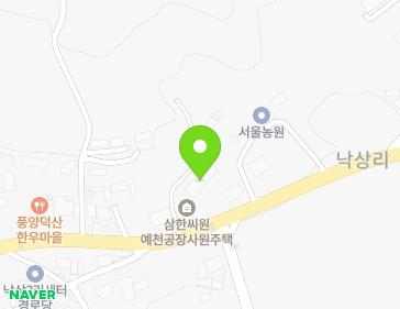 경상북도 예천군 풍양면 상풍로 1365 (㈜삼한씨원사원주택) 지도