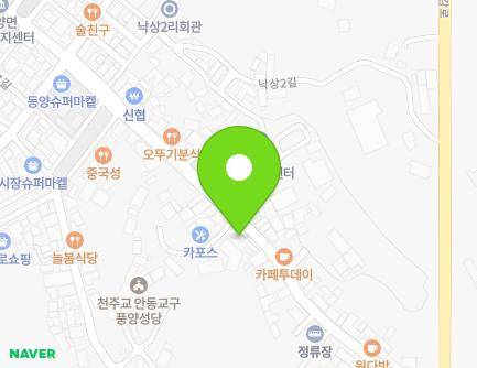 경상북도 예천군 풍양면 낙상2길 23 (황소식당) 지도