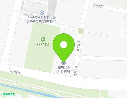 경상북도 예천군 호명읍 도청대로 19 (예천소방서도청119안전센터) 지도