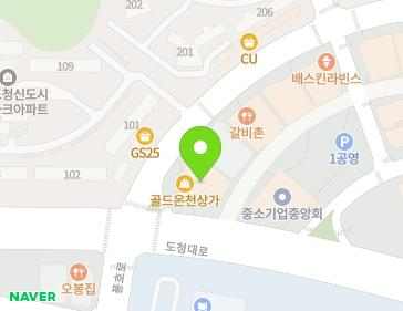 경상북도 예천군 호명읍 새움3로 6 (골드온천타워) 지도