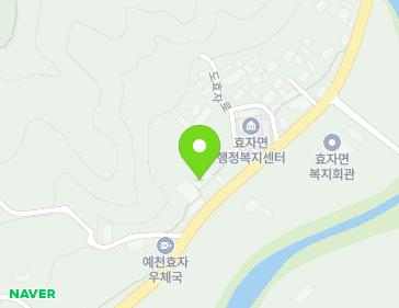 경상북도 예천군 효자면 도효자로 1475 (예천농협효자지점) 지도